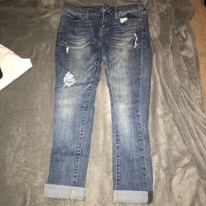aeropostale cropped jeans